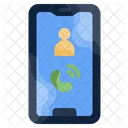 Mobile Call Conversation Smartphone Icon