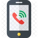 Mobile Calling Contact Icon