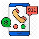 Mobile Call Medical Call Telecommunication Icon