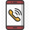Mobile Calling Help Telephone Icon