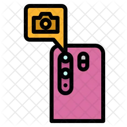 Mobile Camera  Icon