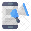 Mobile Campaign Mobile Marketing Online Promotion Icon