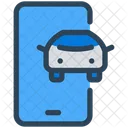 Mobile Car  Icon
