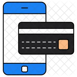 Mobile Card Payment  Icon