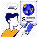 Mobile Card Payment Online Payment E Payment Icon