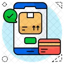 Mobile Card Payment Secure Payment Digital Payment Icon