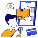 Mobile Card Payment Secure Payment Digital Payment Icon