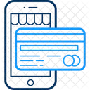 Mobile Card Payment  Icon