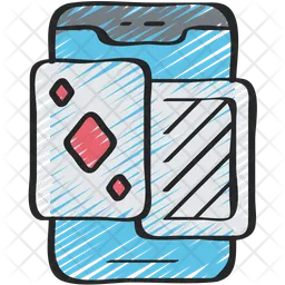 Mobile cards  Icon