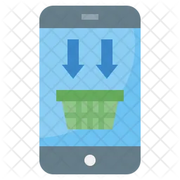 Mobile Cart  Icon