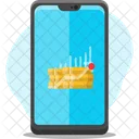 Mobile Smartphone Coin Icon