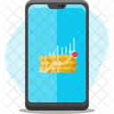 Mobile Smartphone Coin Icon