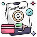 Mobile Cashback Mobile Moneyback Money Refund Icon