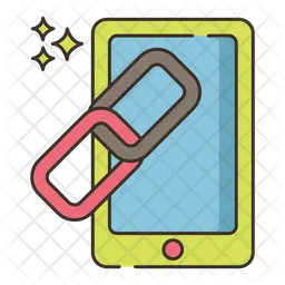 Mobile Chain  Icon