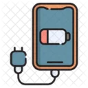 Phone Charger Cable Battery Icon