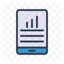 Mobile Chart Device Icon