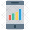 Mobile Chart Graph Icon