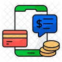 Mobile Chat Mobile Message Mobile Communication Icon