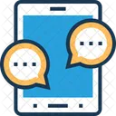 Mobile Chat Message Icon