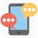 Mobile Chat Texting Icon