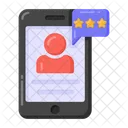 Mobile Reviews Mobile Chat Mobile Conversation Symbol