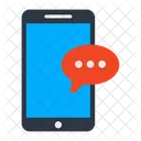 Mobile Chat Mobile Message Chat App Icon