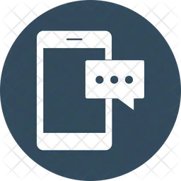 Mobile chat  Icon