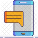 Mobile Chat  Icon