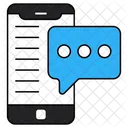 Mobile Chat Mobile Communication Mobile Message Icon