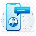 Mobile Chat  Icône