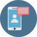 Mobile Chat Chat Bubble Speech Bubble Icon