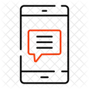 Mobile Chat Mobile Communication Mobile Conversation Icon