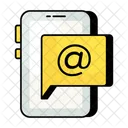 Mobile Chat  Icon