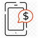Mobile Chat  Icon