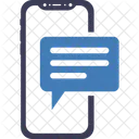 Mobile Chat  Icon