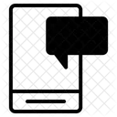 Mobile chat  Icon