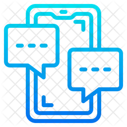 Mobile Chat  Icon