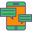 Mobile Chat  Icon