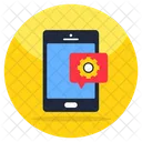 Mobile Chat Management  Icon