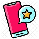 Mobile Star Comment Icon