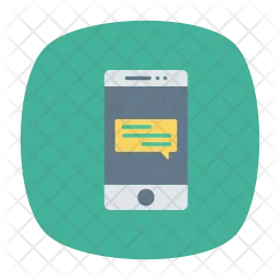 Mobile Chatting  Icon