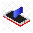 Mobile Chatting  Icon