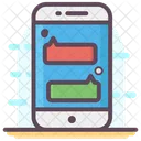 Mobile Chatting Mobile Messaging Sms Icon