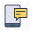 Mobile Message Inbox Icon