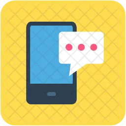 Mobile Chatting  Icon