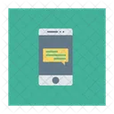 Mobile Chatting Mobile Chatting Icon