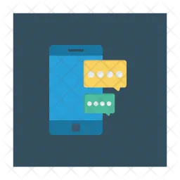 Mobile Chatting  Icon