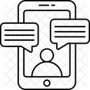 Asset Mobile Chatting Icon