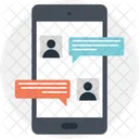 Mobile Chat Chatting Icon