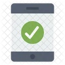 Mobile Check Online Check Verified Icon